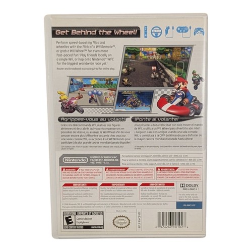 Mario Kart Wii (Nintendo, 2008) CIB Complete TESTED & WORKS Case And Manual - Picture 4 of 7