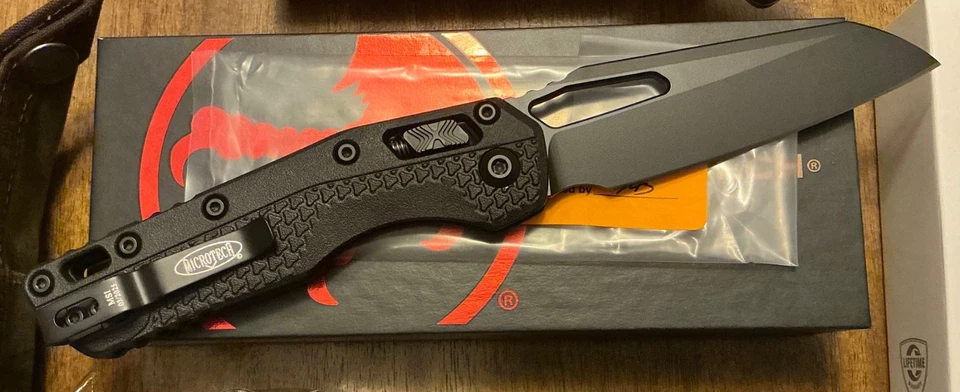 HOLIDAY BUNDLE Microtech MSI 210T-1 TPM & REVO CANYON PLUM & OLIGHT OCLIP PRO - Image 3 of 4