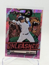2021 DONRUSS KRIS BRYANT UNLEASHED PINK FIREWORKS PARALLEL # UNL17