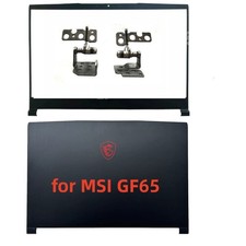 New For MSI GF65 Back Cover Bezel Hinges Thin 9SD/ 9SE/9SEXR/10SER MS-16W1 US
