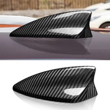 Real Carbon Fiber Shark Fin Antenna Cover Cap For 2016-2024 Chevy Camaro