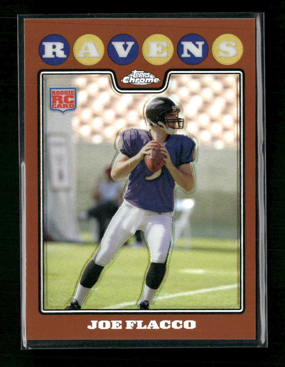 2008 Topps Chrome Copper Refractors Joe Flacco Rookie #/425 #TC170
