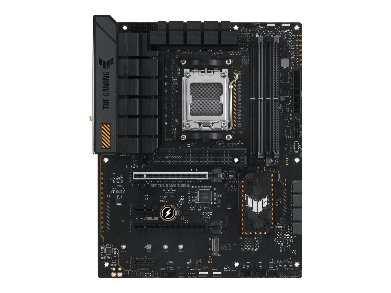 ASUS TUF GAMING A620-PRO WIFI Motherboard ATX Socket AM5 AMD 90MB1FR0-M0EAY0
