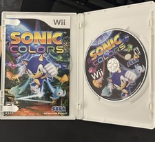 SEGA Sonic Colors Nintendo Wii Sonic the Hedgehog Platformer E NTSC-U/C Manual