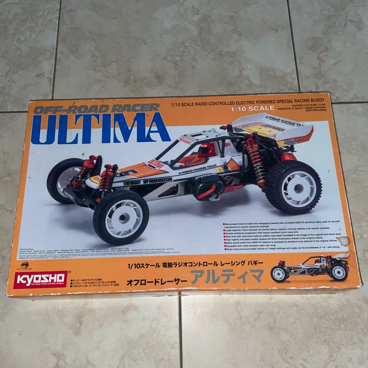 Kyosho 1:10 Scale RC Car, Truck & Motorcycle Models & Kits with