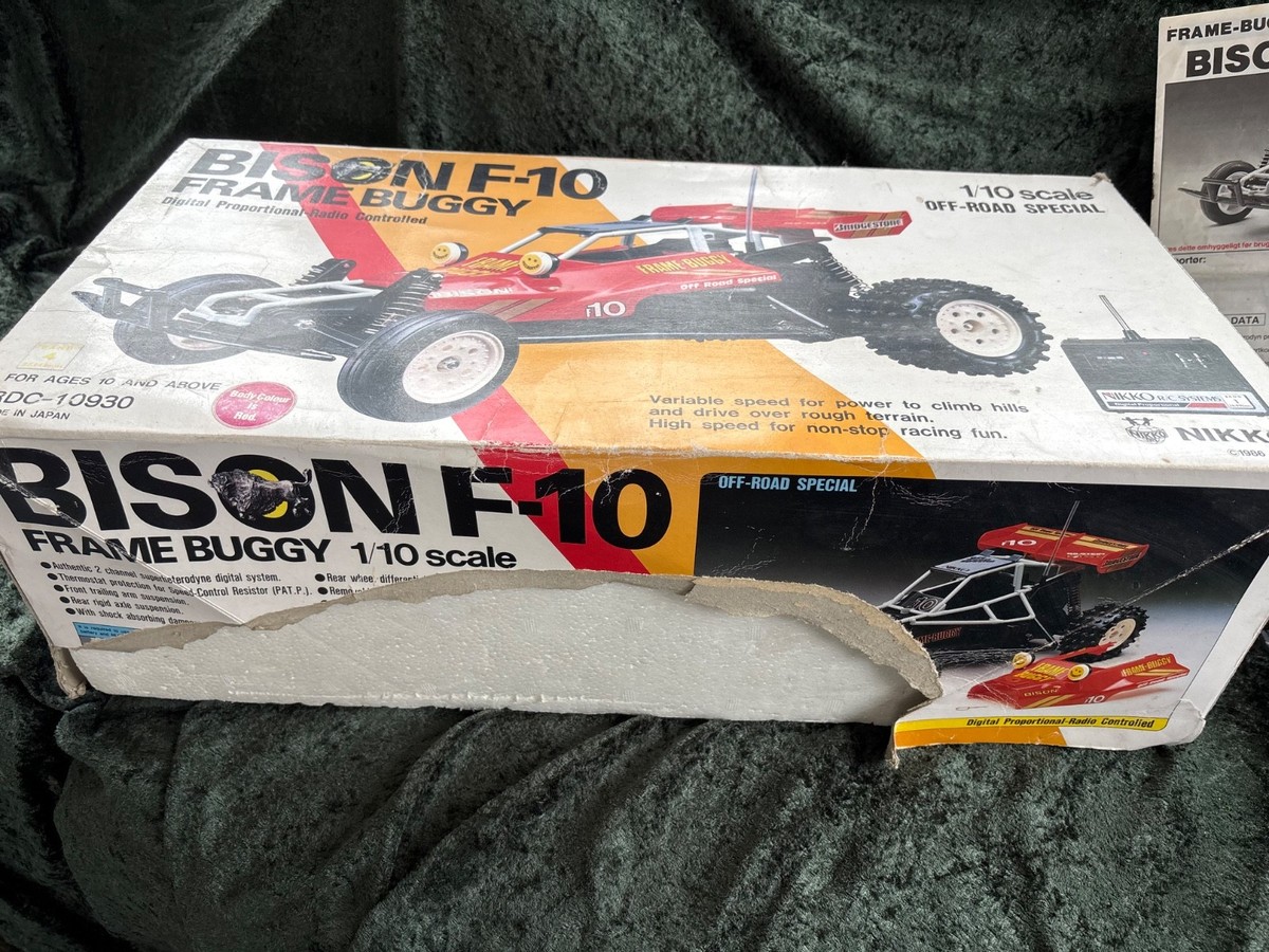 Vintage Nikko Bison F-10 Frame Buggy 1/10 scale | eBay