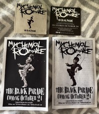 My Chemical Romance The Black Parade Vintage Stickers & Posters