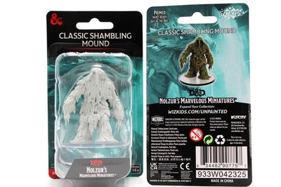 WZK90775 - D&D Nolzur's Marvelous - Unpainted Wave 26 - Classic Shambling Mound