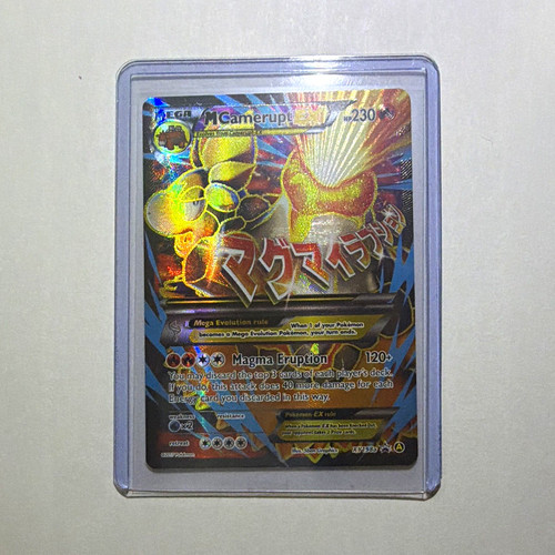 The Pokémon Company M Camerupt EX XY198A Alternate Art Holo Promo English 230