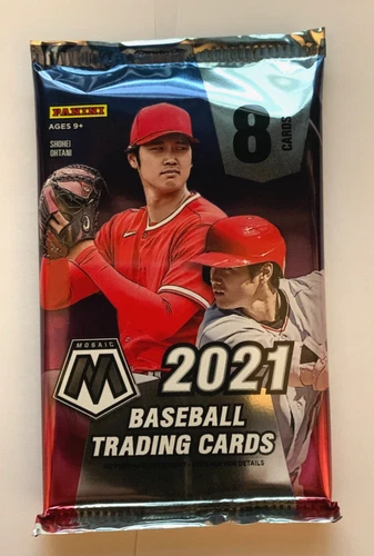 2021 Panini Mosaic Baseball Pack 8 cards!!! FREE SHIPPING