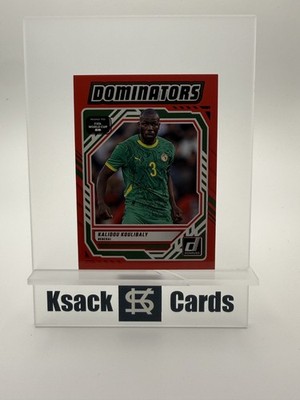 2025-26 Panini Donruss Road to FIFA WC Red  Dominators Kalidou Koulibaly #5