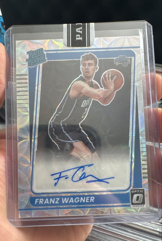 2021-22 Panini Donruss Optic - Rated Rookie Franz Wagner AUTO!!!! 06/10 #185