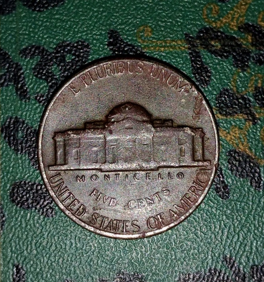 1970-D Solid Copper 5c Jefferson Error Nickel - Image 2 of 4