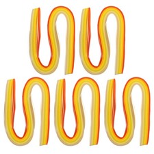 600pcs Quilling Strips 3/16"(5mm) 21" Origami Quilling Strip for Art DIY Hand...