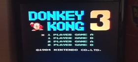 Donkey Kong 3 Nintendo NES  pal-FRA ASD 1&egrave;re &eacute;dition