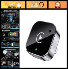 Wireless CarPlay & Android Auto Adapter - 2-in-1 Plug & Play Dongle, Fast Connec
