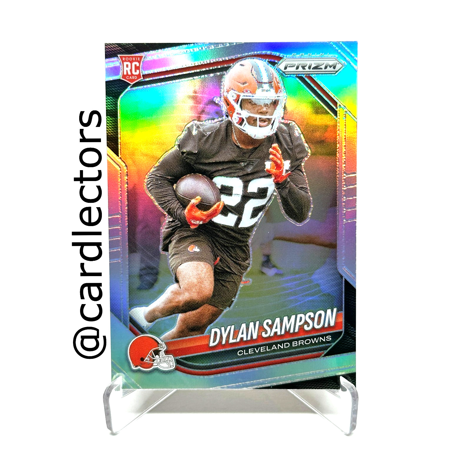 2025 Panini PRIZM Football DYLAN SAMPSON #365 RC Silver PRIZM Cleveland BROWNS