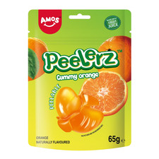 Amos 4D Gummy Bulk Cases 12x65g | Peelerz Peelable Fruit & 4D Juice Burst