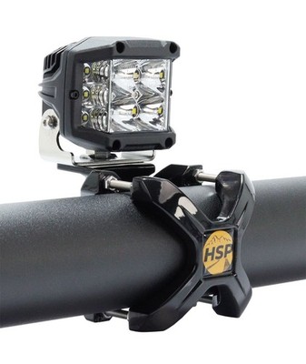 2x LED Zusatzscheinwerfer + 2x Schelle + Kabel passend für Opel Movano Electric