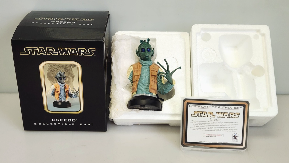 STAR WARS 32センチ Greedo 賞金稼ぎ 希少 Sideshow Reveas Cool New