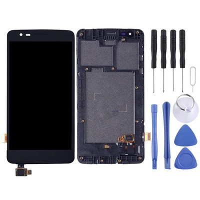 LCD Screen and Digitizer Full Assembly with Frame for LG K8 2017 Dual SIM X240