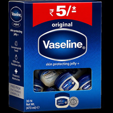 Vaseline Original Skin Protecting Jelly, 473 ml, Dermatologically Tested 40count