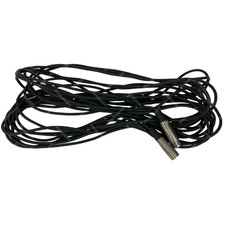 SWITCHCRAFT XLR Microphone Cable Male To Female 3-Pin Mic Audio Lead 50ft Black