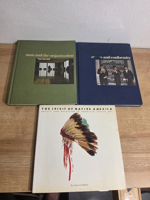 Lot of 3 Books Spirit of Native America Time Life Human Behavior Hardcover Softc