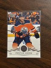 Pontus Aberg 2018 Upper Deck #73 Edmonton Oilers IP Signed Autographed 