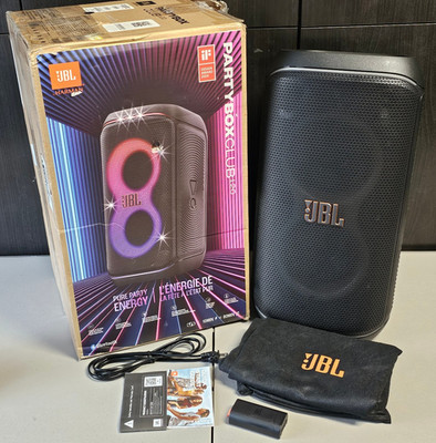 JBL - Partybox Club 120 - Extended Playtime Bundle - 12hrs extra battery life!