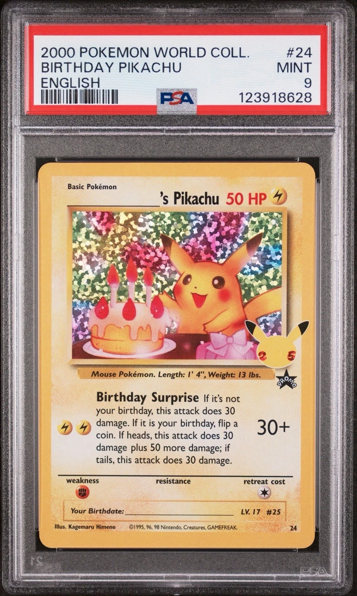 PSA Pokmon Pikachu Individual Cards for sale - eBay