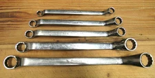 Snap-on Tools 5 Offset Box Wrench SET XO2830 XO2226 XO1820 XO1618 XO1214