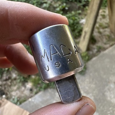 Vintage MAC Tools A1612 Reducer Socket Adapter Female 1/2'' to Male 3/8'' USA