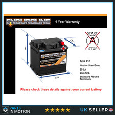 Battery fits NISSAN QASHQAI NOTE MICRA LEAF NV200 ARIYA EV ALMERA 012