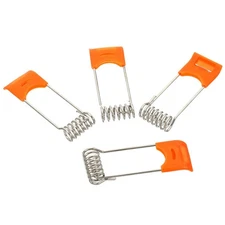 20pcs 49x17mm Downlight Spring Clip Ceiling Lamp Recessed Lighting Clamps Red