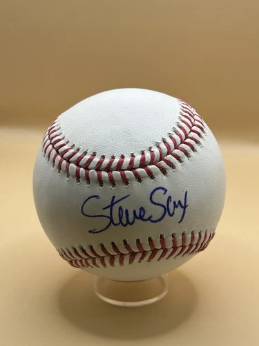 Los Angeles Dodgers Steve Sax AUTOGRAPHED Baseball (ROMLB)