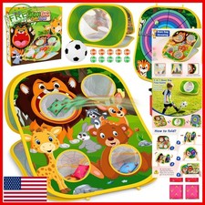 Kids Bean Bag Toss Game Set Animal Outdoor Indoor Party Toy