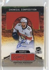 2020 Upper Deck The Cup Chemical Composition Mantle Jonathan Huberdeau Auto 0c3