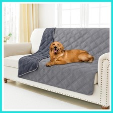 Waterproof Dog Bed Cover Blanket 52x82, Soft Reversible Pet Blanket, Washable...