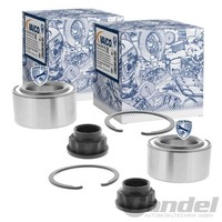 2X Vaico RADLAGER-SATZ Vorne Passend FüR CitroËN C1 Peugeot 107 108 Toyota Aygo
