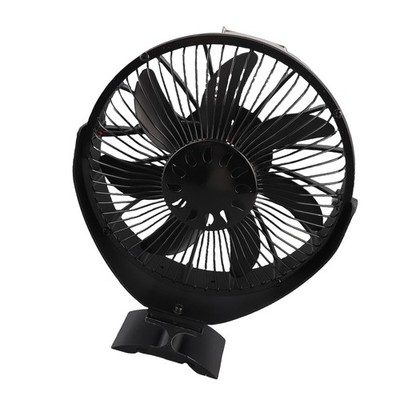 Wood Stove Fan Heat Powered Fireplace Fan With Protective Cover Freestanding SET