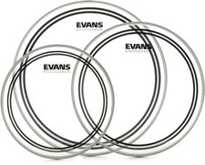 Evans EC2 Clear Tom Pack - 10, 12, and 14 Hea...
