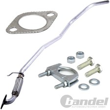 HOSENROHR ABGASROHR FLEXROHR passend für 1.25/1.4 FORD FIESTA V FUSION MAZDA 2