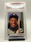1989 Upper Deck - Star Rookie Ken Griffey Jr #1 (RC) - PSA 4