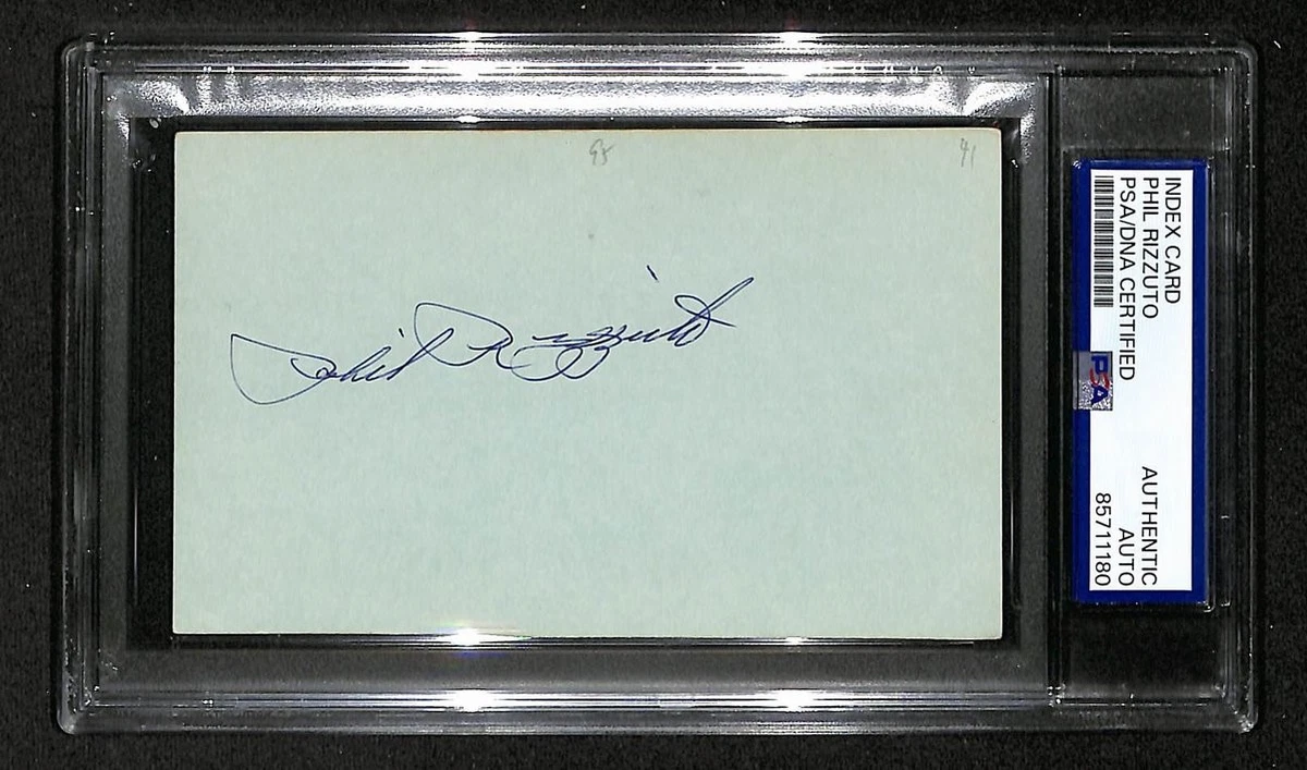 Phil Rizzuto MLB Original Autographed Items for sale | eBay