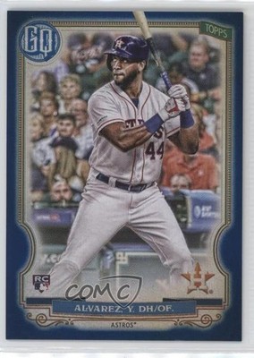 2020 Topps Gypsy Queen Indigo 219/250 Yordan Alvarez #137 Rookie RC 0d94