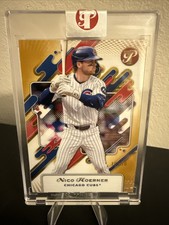 2025 Topps Pristine - Nico Hoerner /50 Gold Pulsar Refractor Cubs Encased