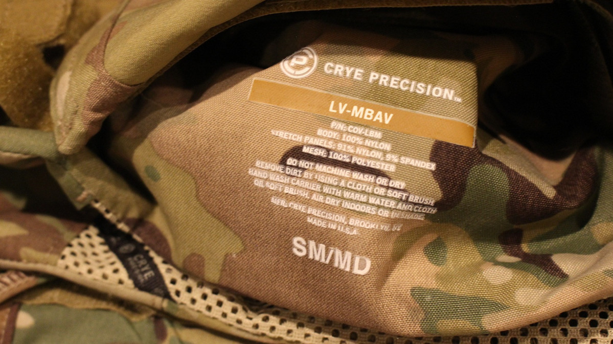 Crye Precision LV-MBAV Multicam S/M JTAC Cummerbund With