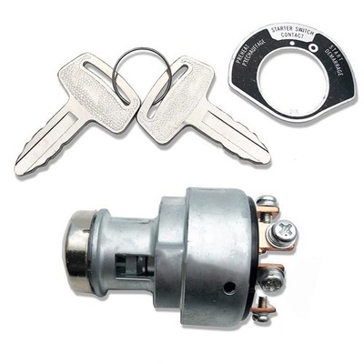 2 Schlüssel Schalter Dual Schutzsystem Staubschutz Metall Minimierung des Risikos Neu