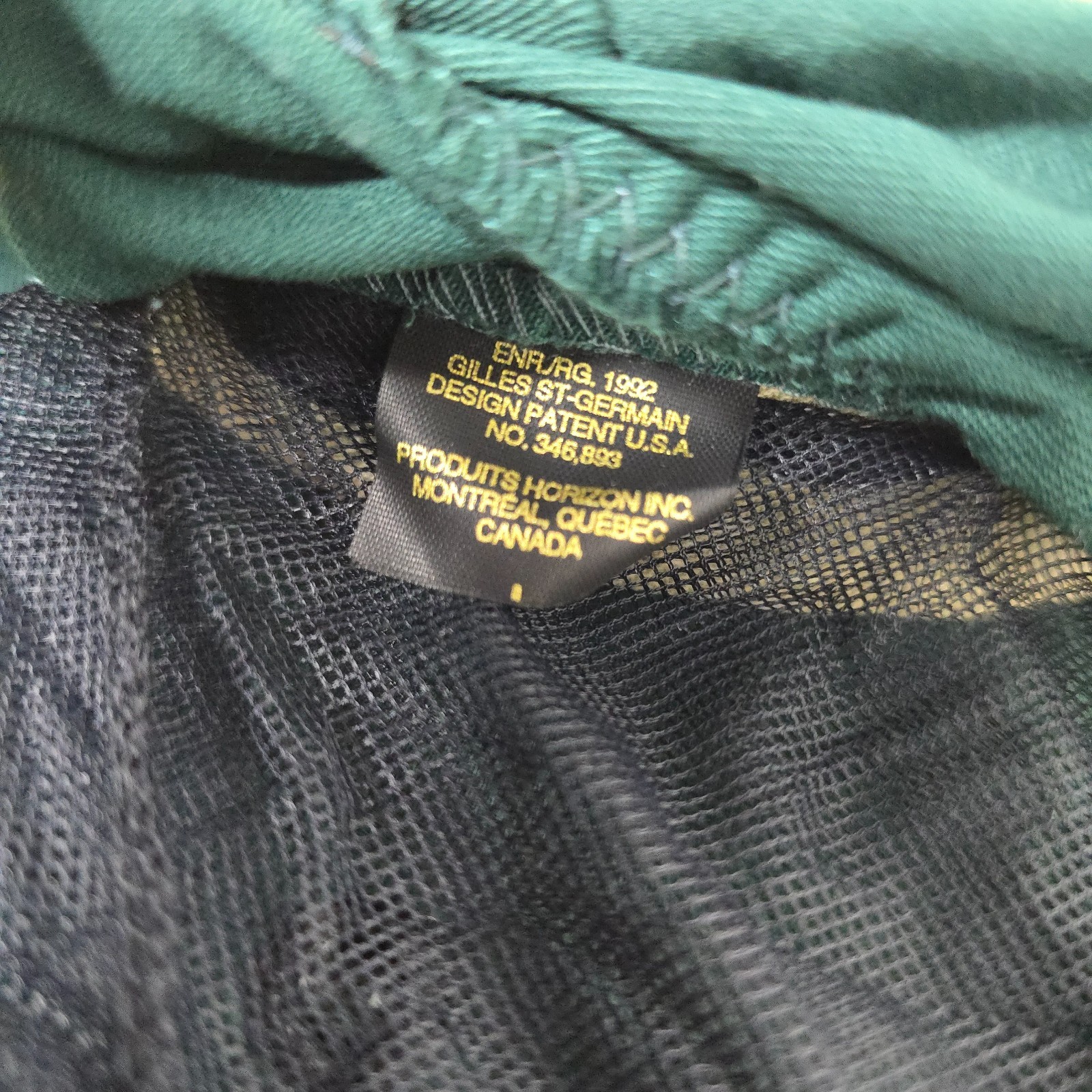 Vintage Bug Cap Adjustable Snapback Insect Net Ca… - image 8